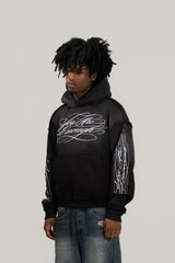 Calligraphy Hoodie - Black