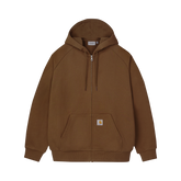 Hooded Square Label Jacket