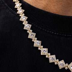 Cloister Link Chain + Bracelet Bundle in Yellow Gold