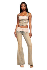 TOMMIE CORSET - ANTIQUE DENIM