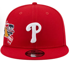 Philadelphia Phillies New Era Icon 9FIFTY Snapback - Red