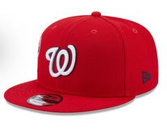 Men's Washington Nationals New Era Red Icon 9FIFTY Snapback