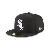 New Era Chicago White Sox Black on White 59Fifty Fitted Hat