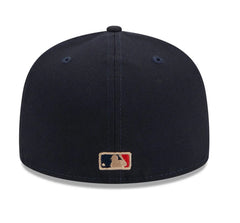 Atlanta Braves Gold Leaf 59FIFTY Fitted