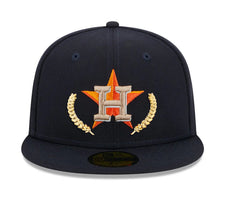 Houston Astros Gold Leaf 59FIFTY Fitted