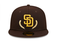San Diego Padres Gold Leaf 59FIFTY Fitted