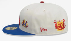 LA Dodgers MLB City Element Colombia Cream 59FIFTY Fitted Cap