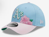 9FORTY Oakland Athletics MLB City Element Dominican Republic Pastel Blue 9FORTY Adjustable Cap