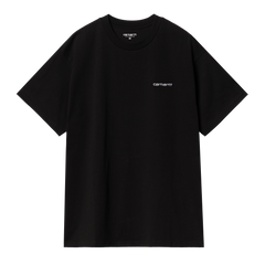 S/S Script Embroidery T-Shirt