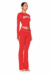 I.AM.GIA X SEXYY RED BLARE HOODIE - RED
