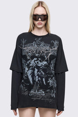 Dark Renaissance Layered T-Shirt