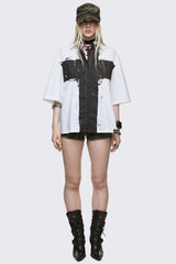 Never Saint White Shirt