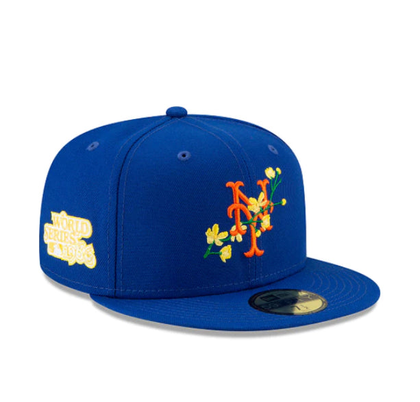 NEW YORK METS Side Patch Bloom 59FIFTY Fitted
