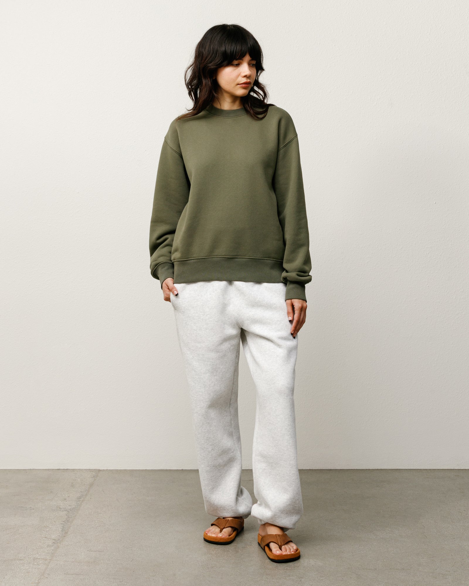 FLEECE CREW