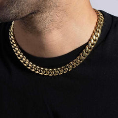 GLD Signature Cuban Chain + Bracelet Bundle - 12mm