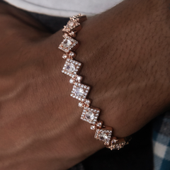 Cloister Link Chain + Bracelet Bundle in Rose Gold