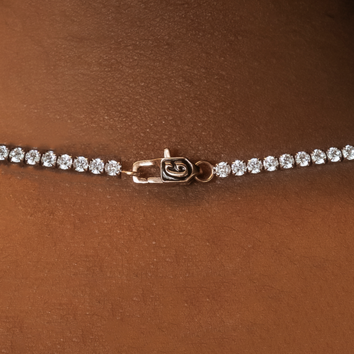 Micro Tennis Chain + Bracelet Bundle in Rose Gold