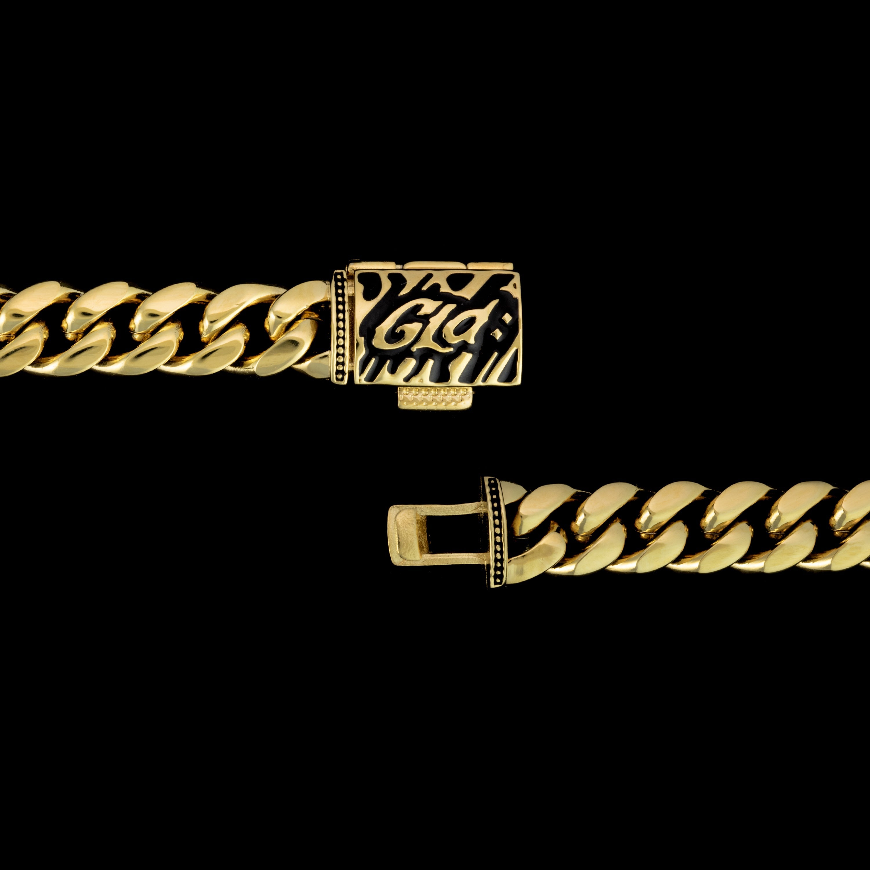 Miami Cuban Chain + Bracelet Bundle in Yellow Gold - 6mm