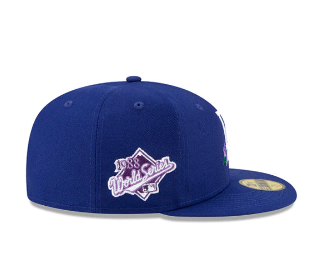 LOS ANGELES DODGERS Side Patch Bloom 59FIFTY Fitted