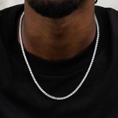 GOAT and Bolt Set in White Gold