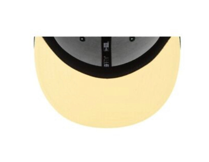 Men New Era San Diego Padres Side Patch Bloom 59FIFTY Fitted Yellow Bottom