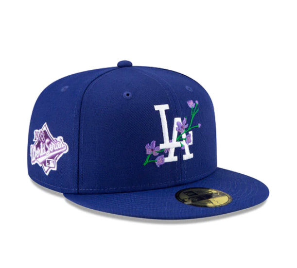 LOS ANGELES DODGERS Side Patch Bloom 59FIFTY Fitted
