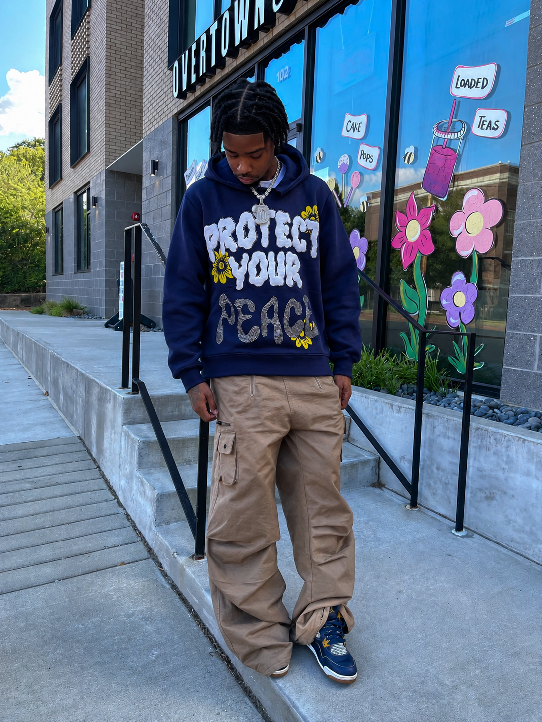 Protect Your Peace Hoodie - Blue