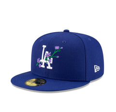 LOS ANGELES DODGERS Side Patch Bloom 59FIFTY Fitted
