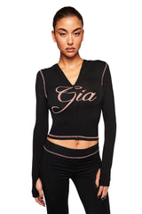 BLARE HOODIE - BLACK