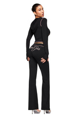 BLARE HOODIE - BLACK