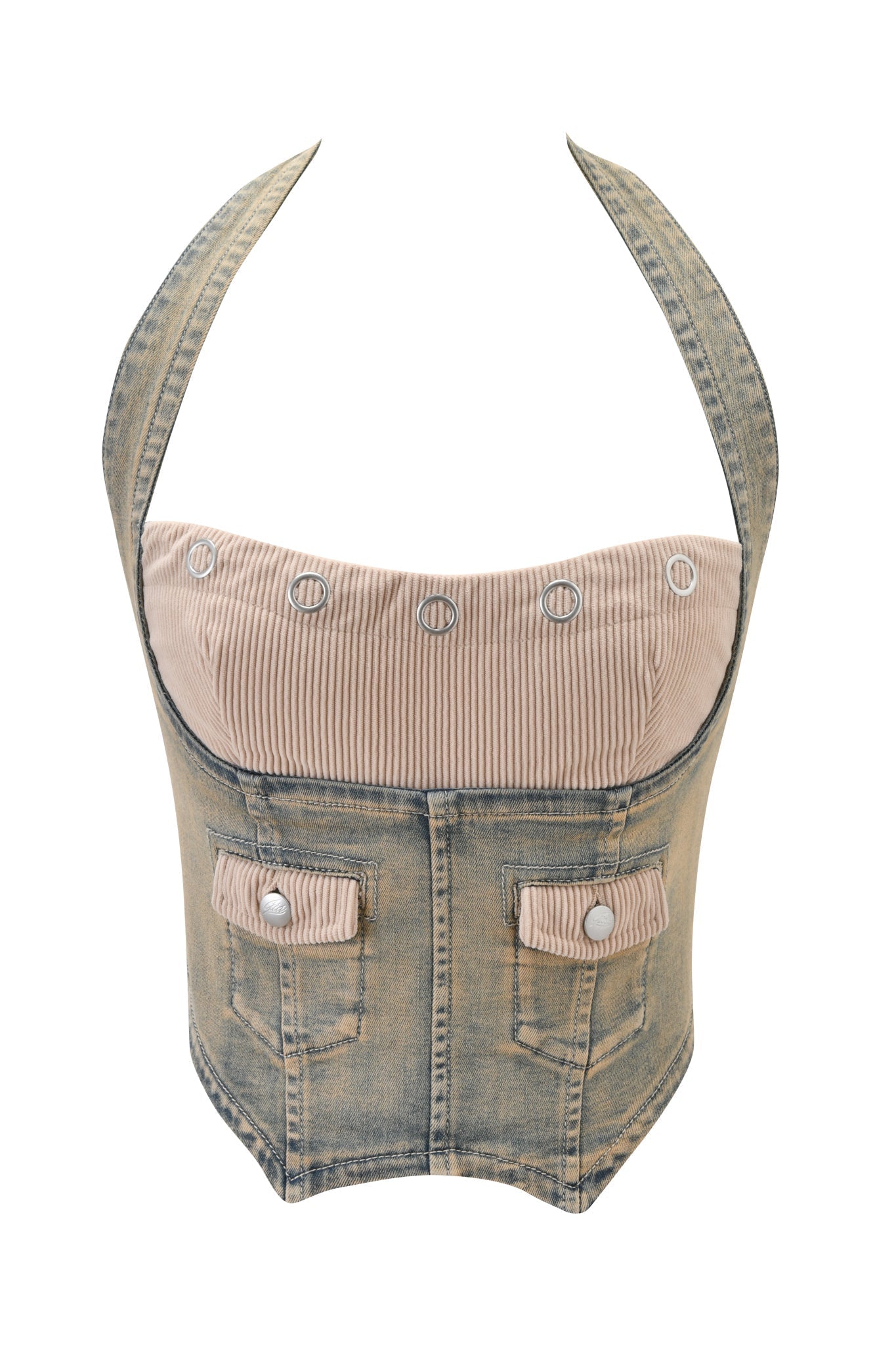 TOMMIE CORSET - ANTIQUE DENIM
