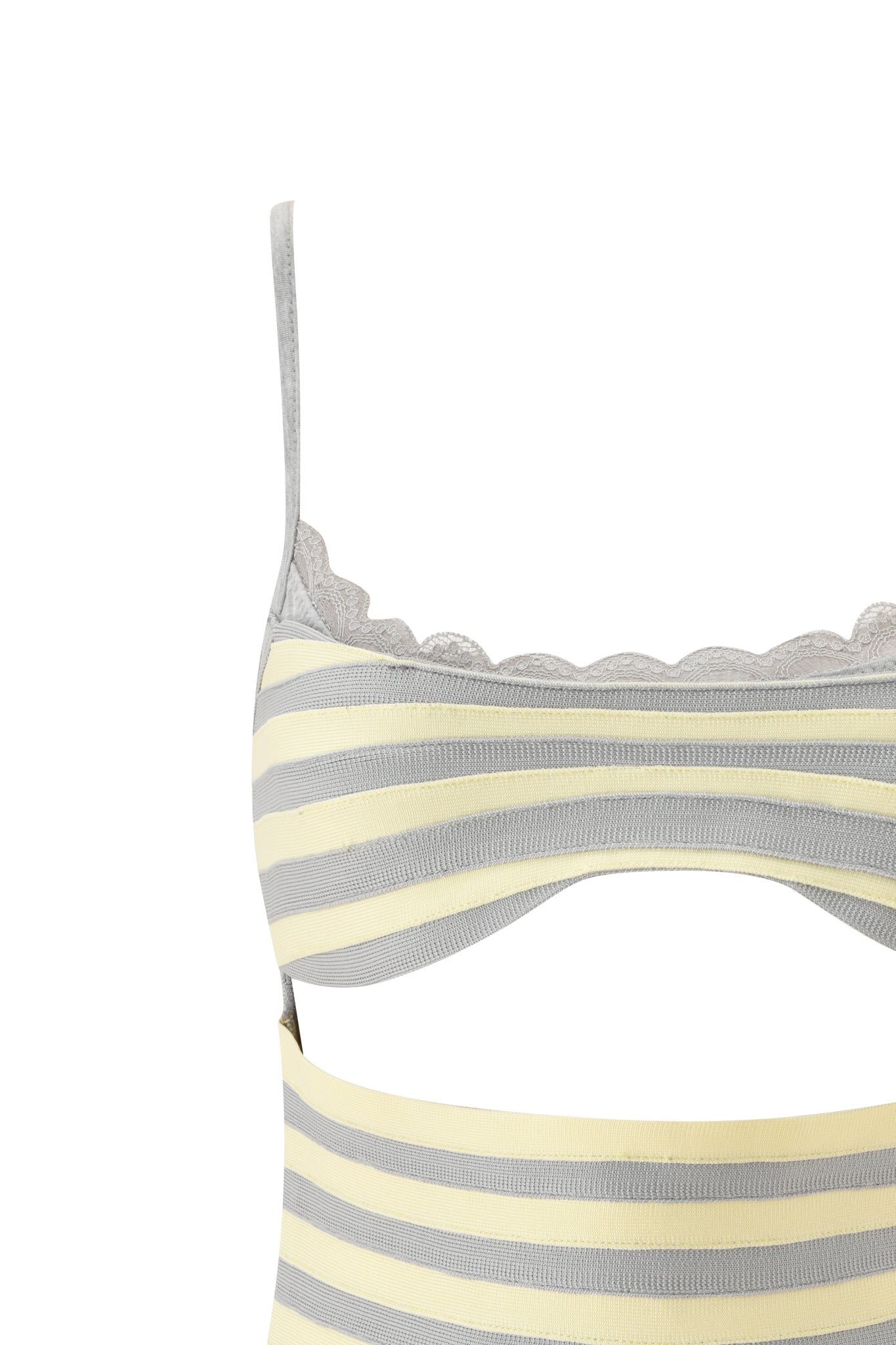NYNA BANDAGE CAMI TOP - YELLOW