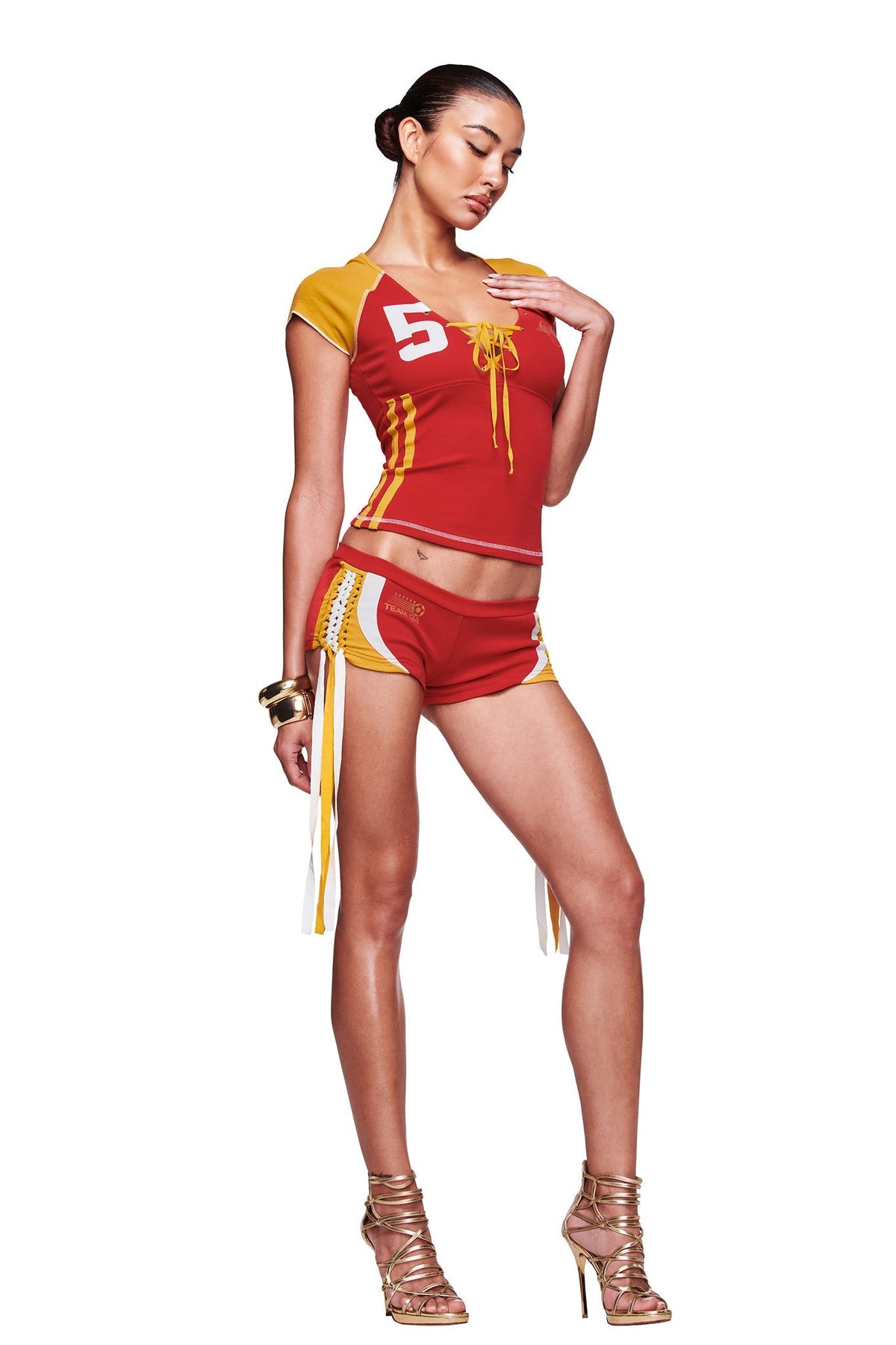 NOVIA MICRO SPORT SHORT - RED