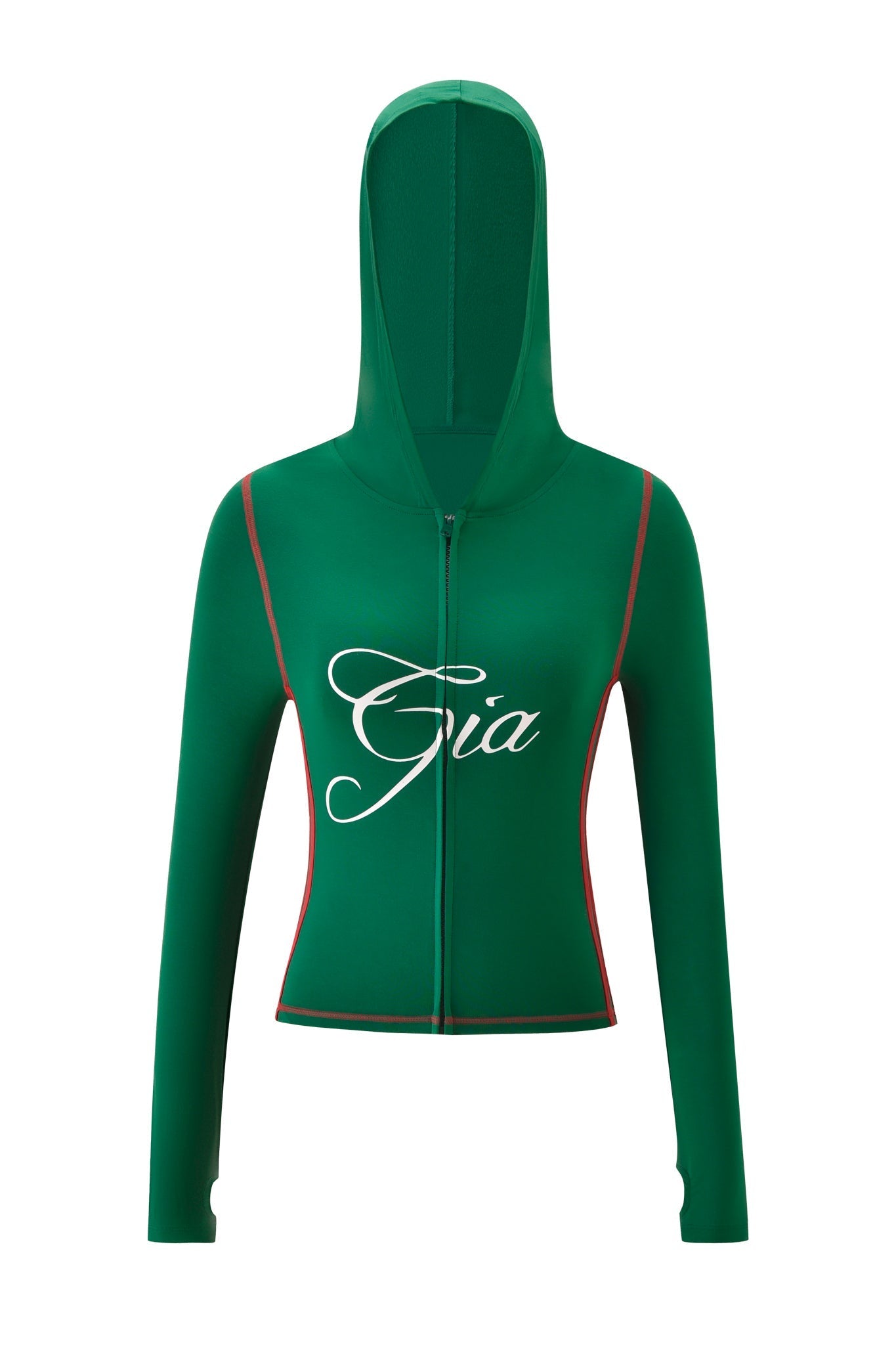 BLARE SPORT HOODIE AND HEADBAND - GREEN