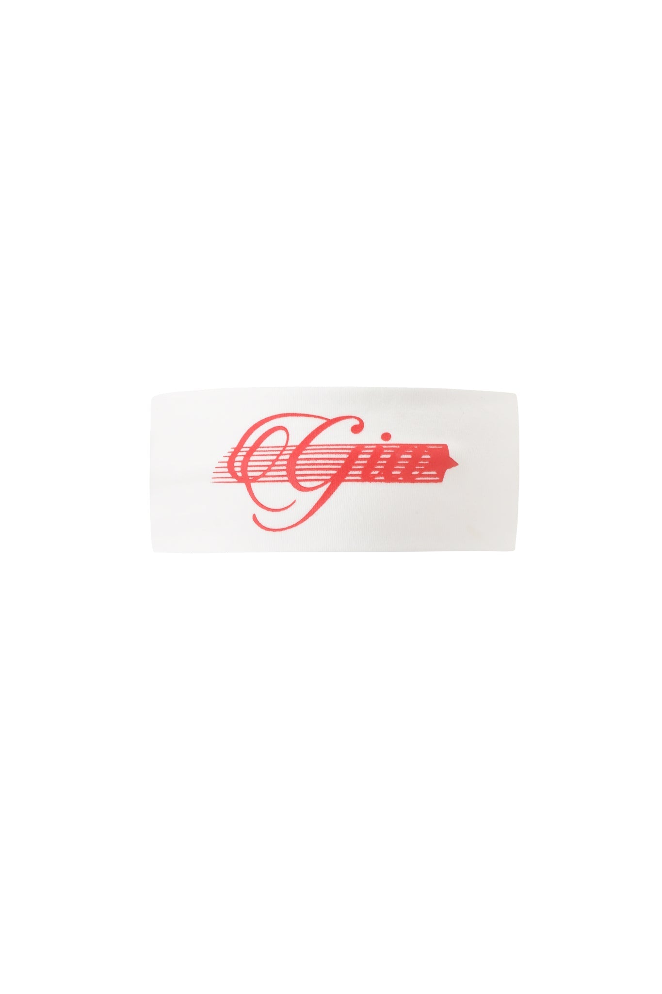 NOVIA LACE-UP T-SHIRT AND HEADBAND - WHITE