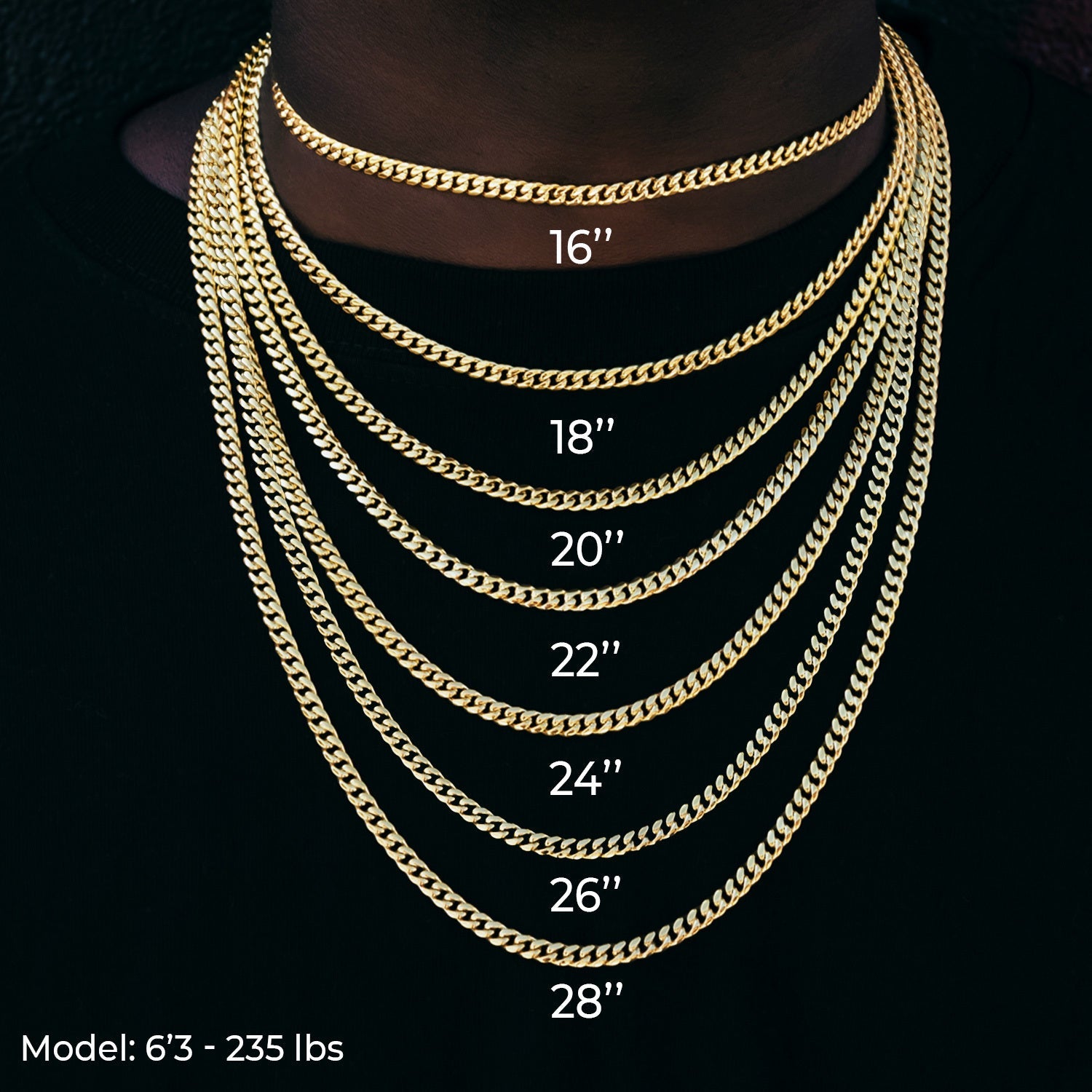 Cloister Link Chain + Bracelet Bundle in Yellow Gold