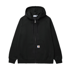 Hooded Square Label Jacket