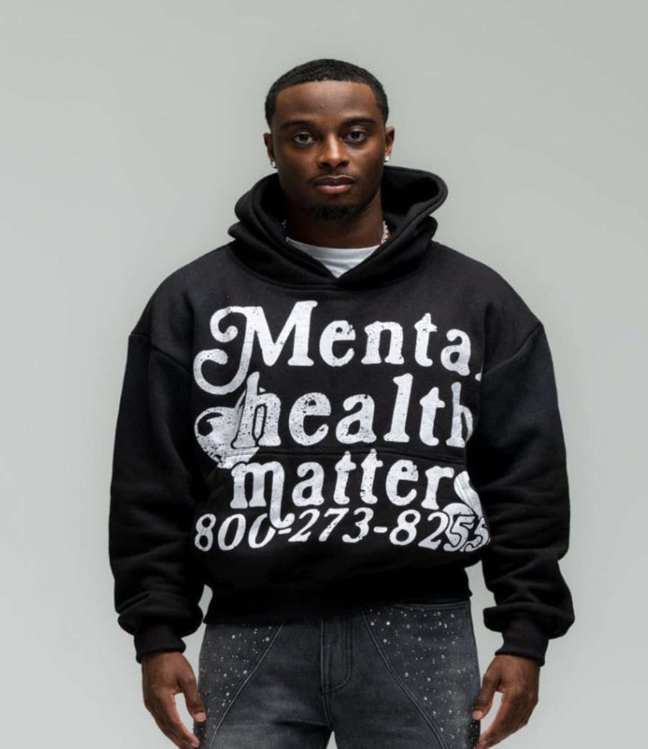 Mental Health Matters Hoodie - Black