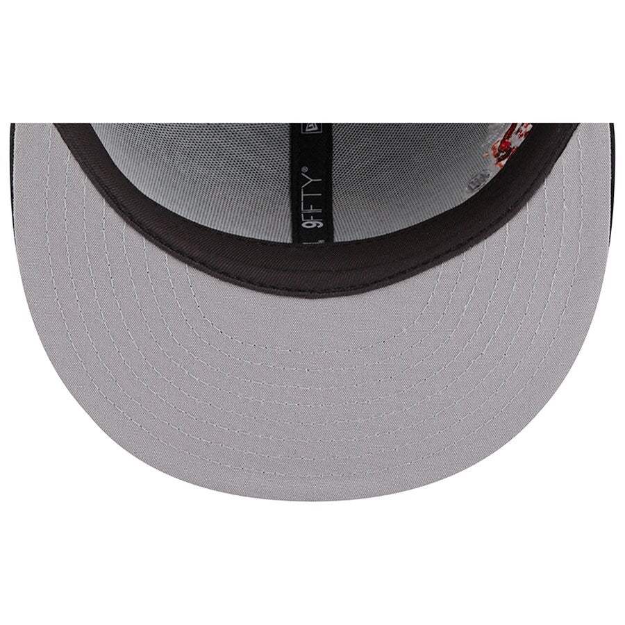 Men's Baltimore Orioles New Era Black Icon 9FIFTY Snapback