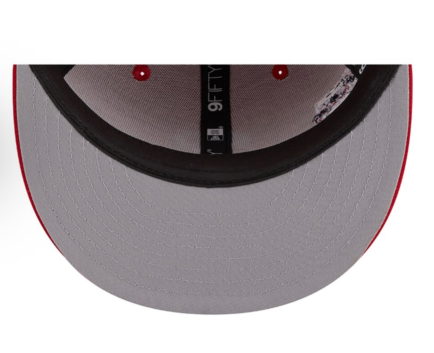 Philadelphia Phillies New Era Icon 9FIFTY Snapback - Red
