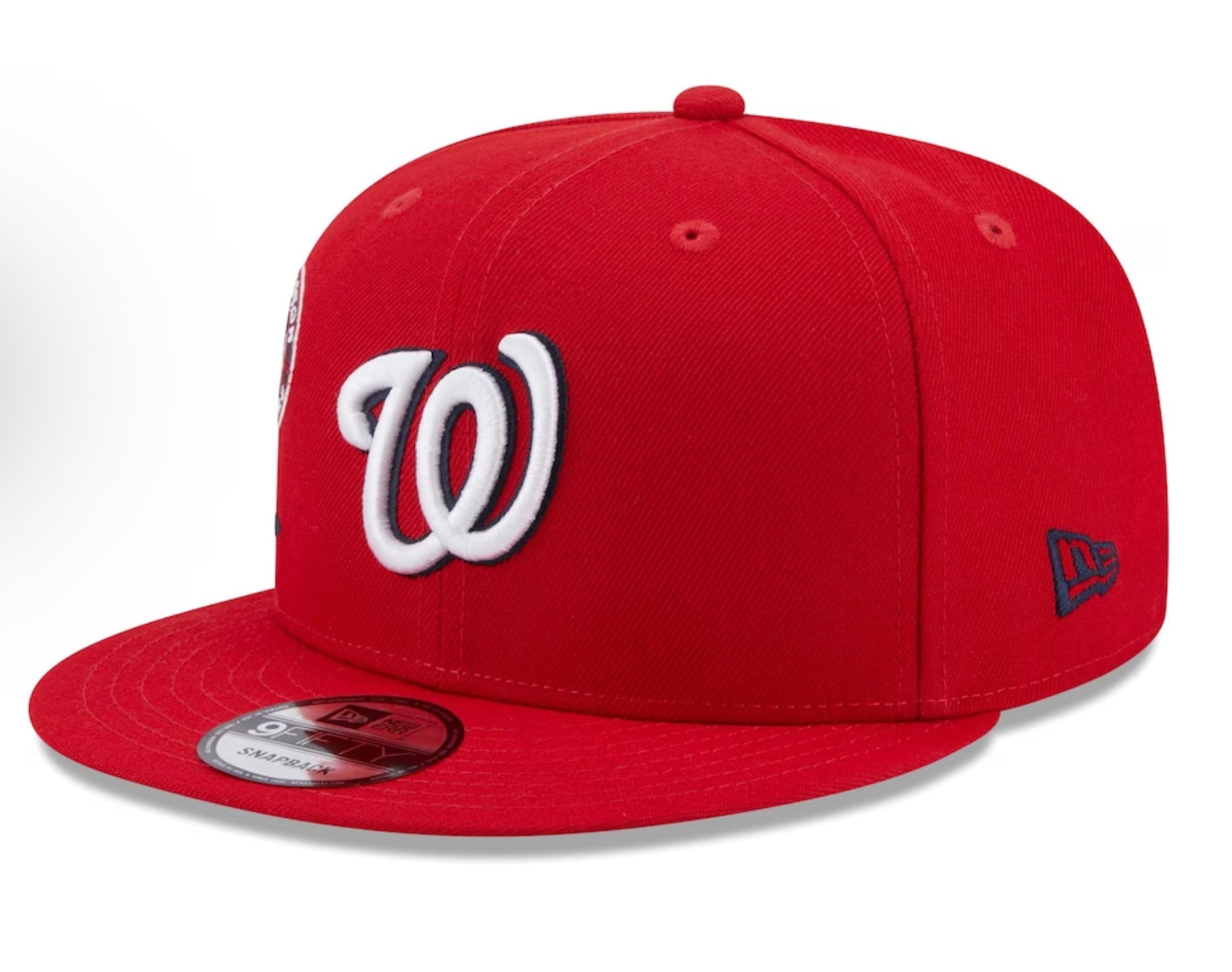 Men's Washington Nationals New Era Red Icon 9FIFTY Snapback