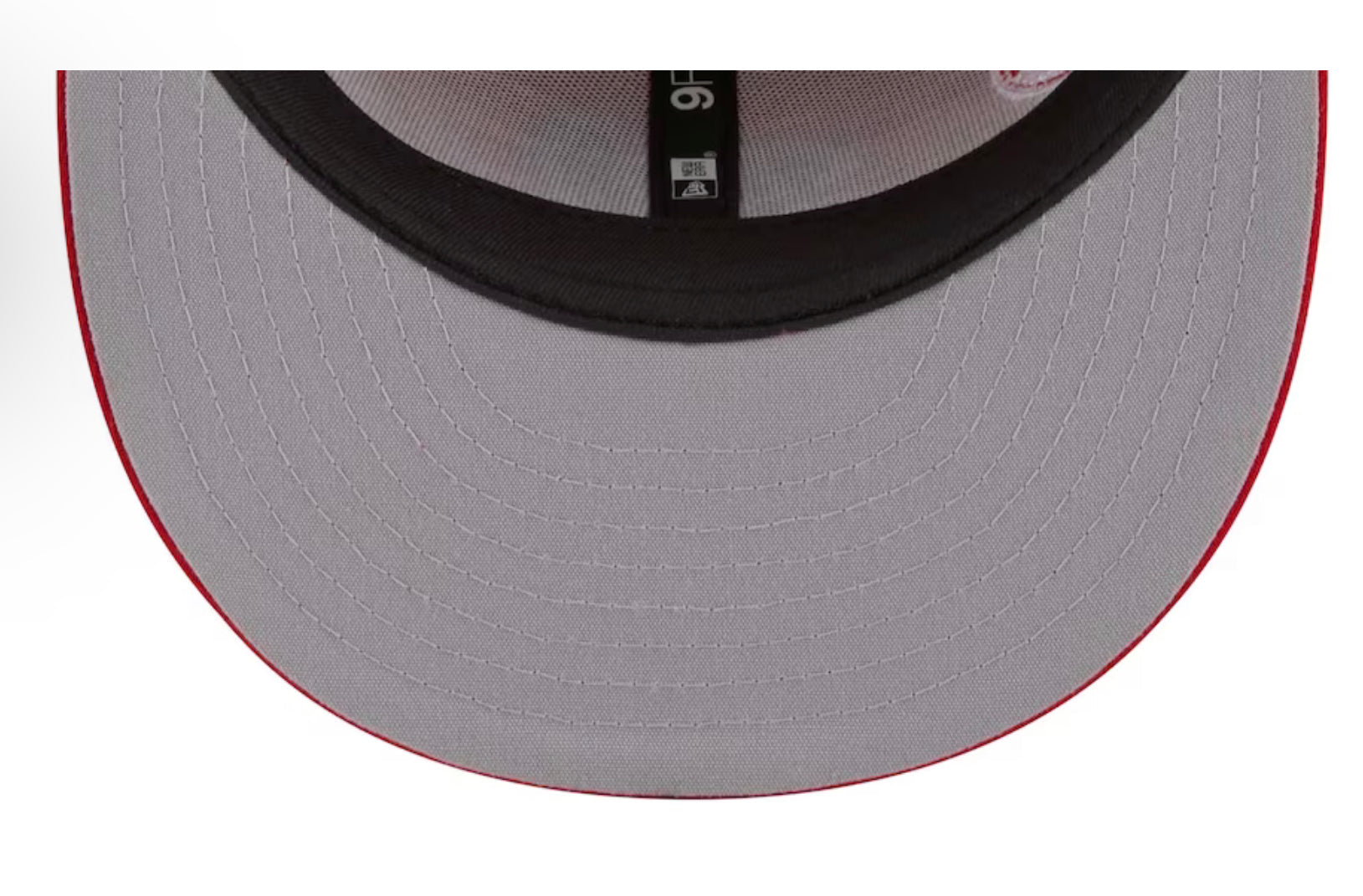 Men's Washington Nationals New Era Red Icon 9FIFTY Snapback