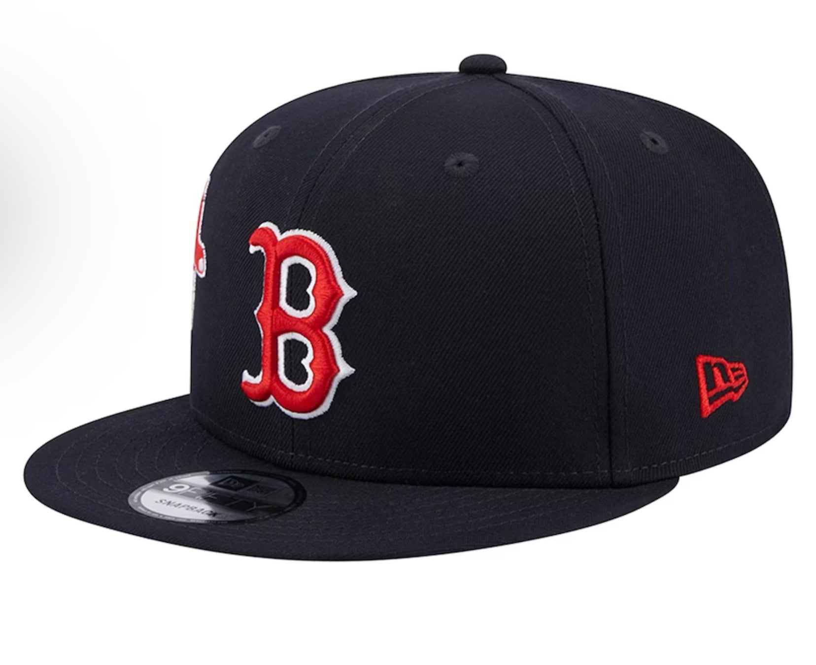 Men's Boston Red Sox New Era Navy Icon 9FIFTY Snapback