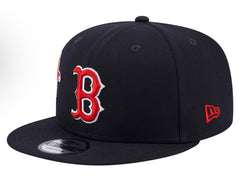 Men's Boston Red Sox New Era Navy Icon 9FIFTY Snapback