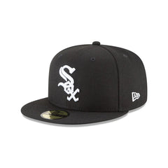 New Era Chicago White Sox Black on White 59Fifty Fitted Hat