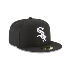 New Era Chicago White Sox Black on White 59Fifty Fitted Hat