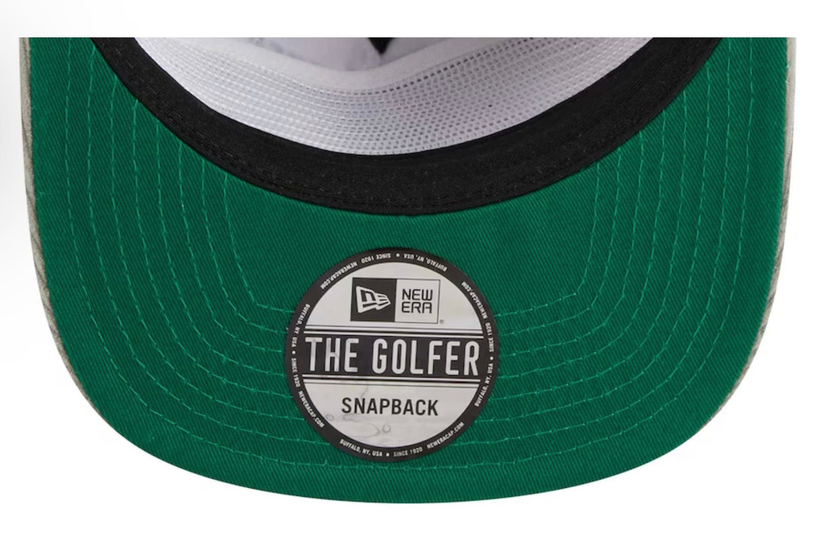 Men's New York Knicks New Era Gray The Golfer Corduroy 9FIFTY Snapback Hat