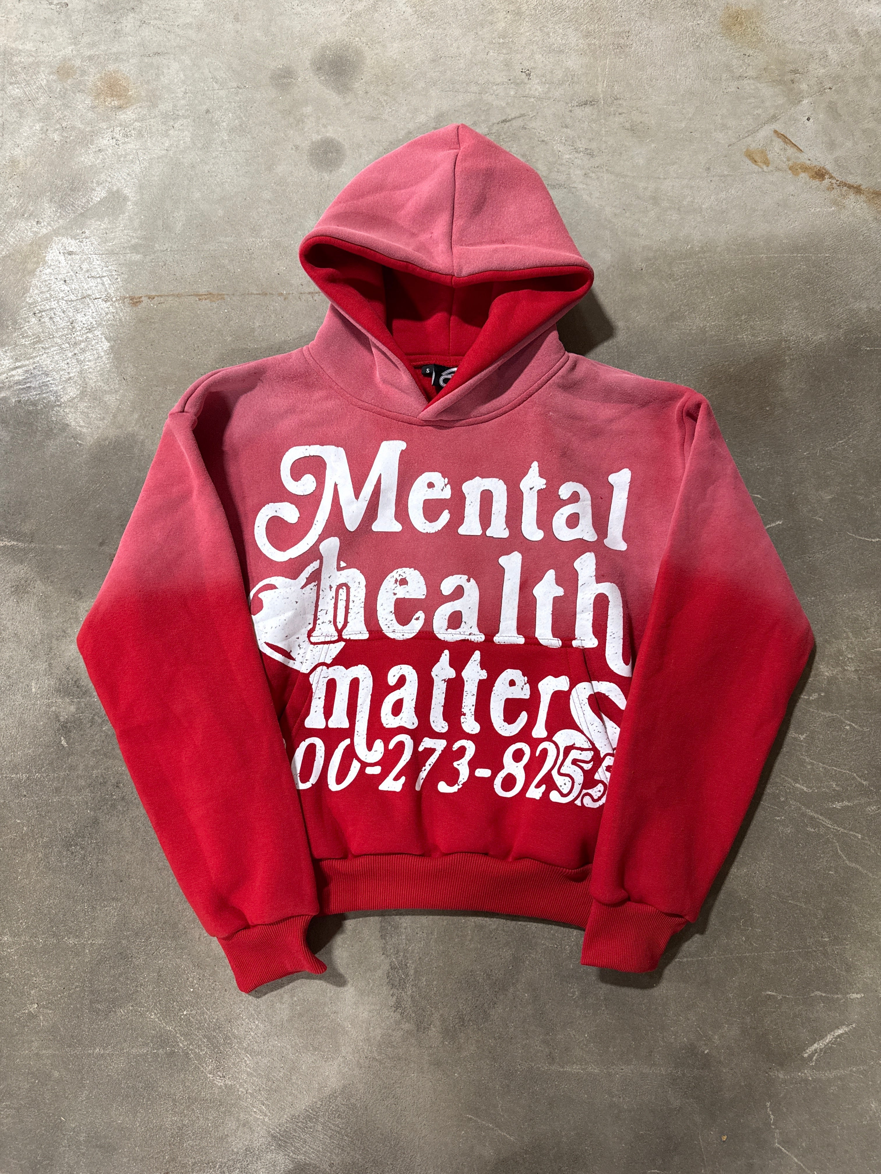 Mental Health Matters Hoodie - Red