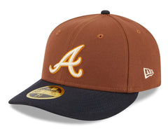 Men Atlanta Braves Tiramisu Low Profile 59FIFTY Fitted