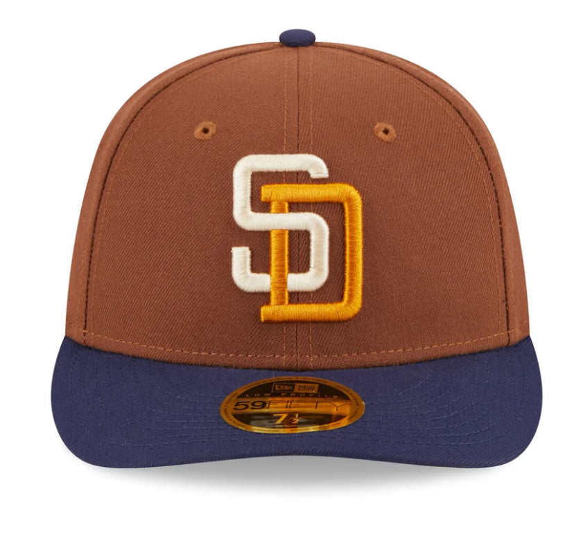 San Diego Padres Tiramisu Low Profile 59FIFTY Fitted